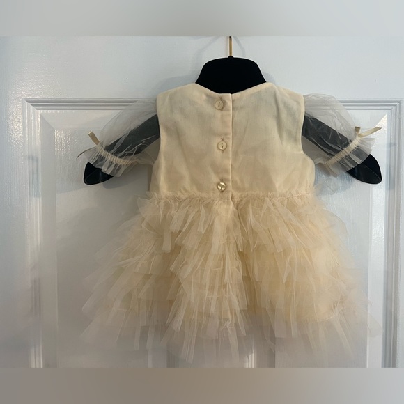 TUTU DU MONDE Dreamscape layered tutu dress sequin & floral embellishments 0-3m - Picture 7 of 11